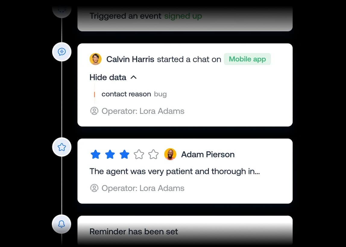 Enhance customers' knowledge at each step of the lifecycle